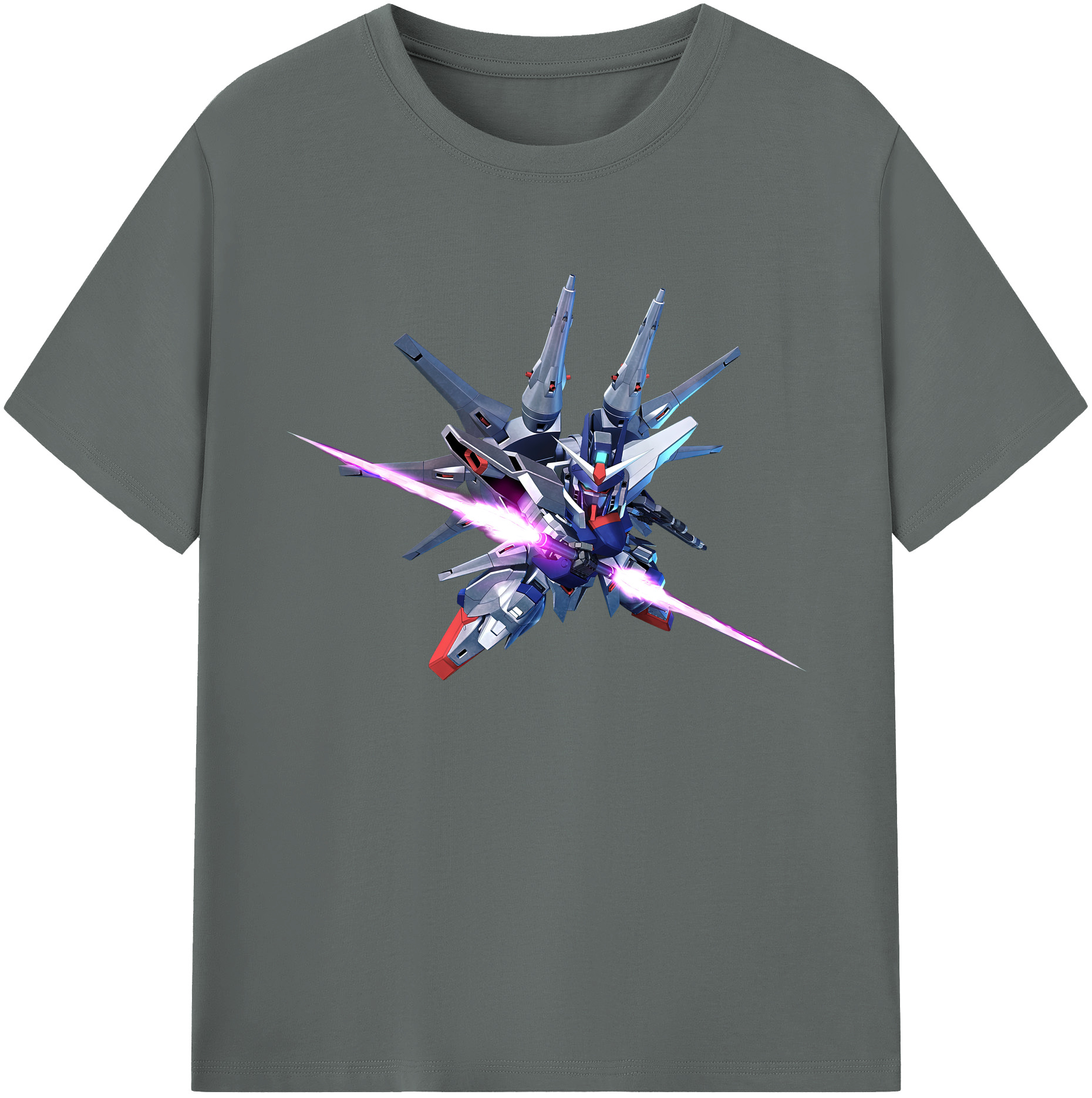 （画像用） 機動戦士ガンダム Mobile Suit Gundam 綿100％ メンズ半袖Tシャツ｜肌触りやわらか＆通気性
